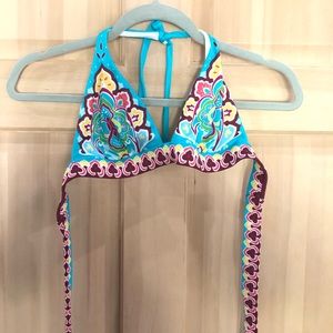 Teal Bathing Suit Top